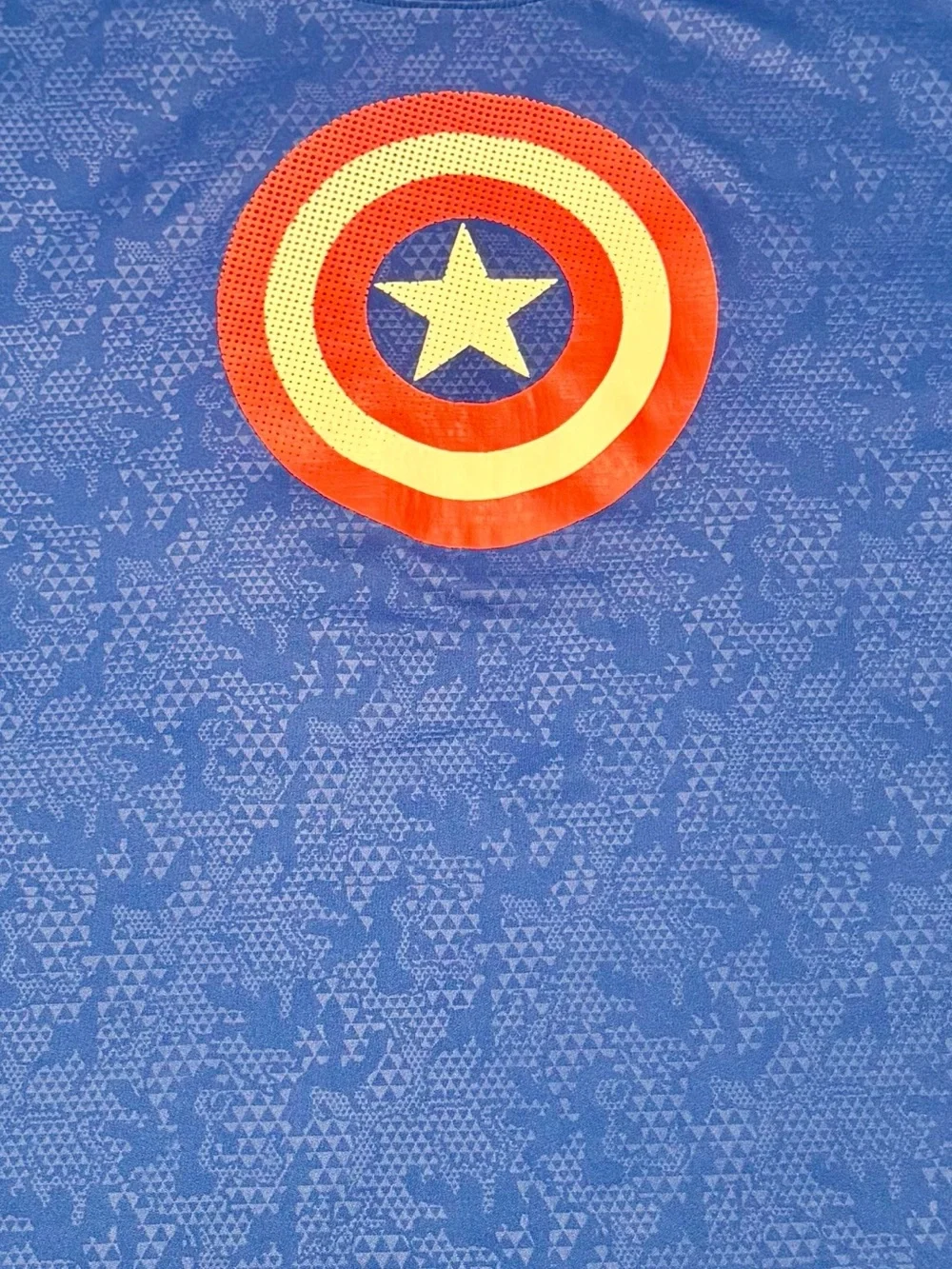 Marvel Captain America Blue Graphic Tee XXL